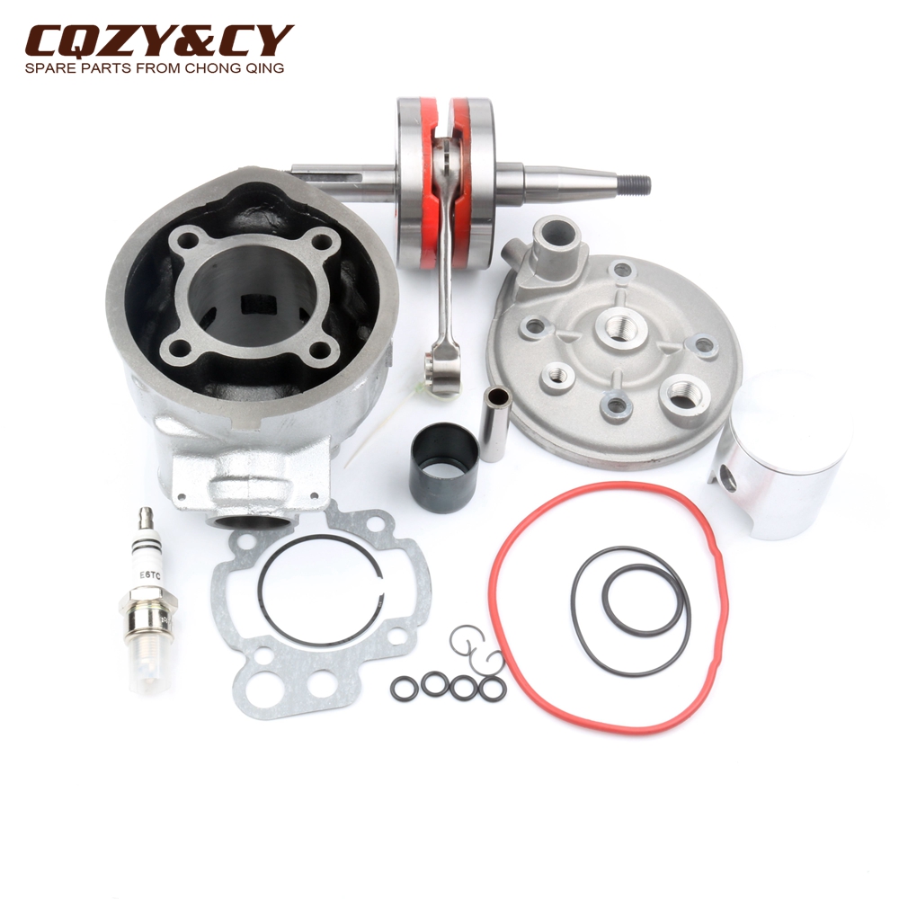 Price History Review On 90cc 49mm Big Bore Cylinder Kit Racing Crankshaft For Yamaha Dt50 Tzr 50 Am6 Minarelli 2 Stroke Aliexpress Seller Cqzy Cy Official Store Alitools Io