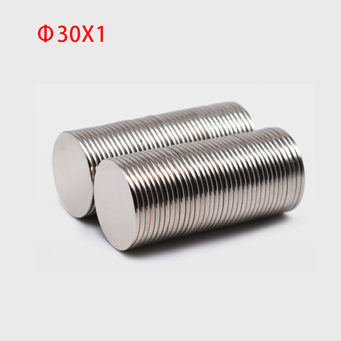 Disc Neodymium Magnet Small Thin Round Sheet Magnetic Imanes Cylinder Permanent Rare Earth Magnet Super Strong Powerful Magnets ► Photo 1/1