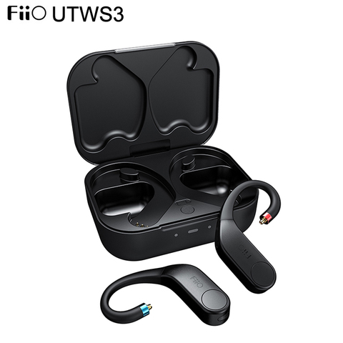 FiiO UTWS3 Eearhook True Wireless Bluetooth Amplifier QCC3020 TPA6140A2 Amplifier Support App Control come with charging case ► Photo 1/6