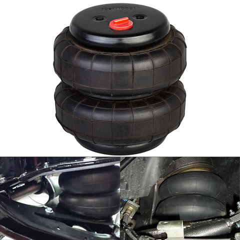 1pcs Universal 2E6X6 Air Ride Suspension Bag Double convolute rubber airspring/airbag shock absorber ► Photo 1/6