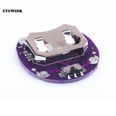 For Arduino LilyPad Coin Cell Battery Holder CR2032 Battery Mount Module ► Photo 1/3