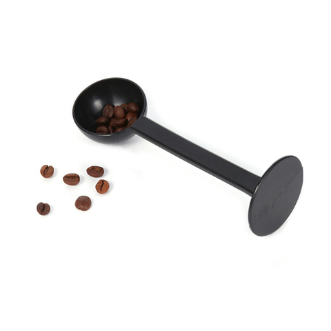 2 In 1 Coffee Spoon 10g Standard Measuring Spoon Dual-use Bean Scoop Powder Press Scoop Coffee Machine Accessories Kitchen Tools ► Photo 1/6