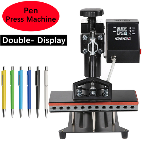 12 in 1 Sublimation Pen Press Machine Pen Printing Ball Pen Heat Press Machine DIY Heat Transfer Sublimation 12pcs One Time ► Photo 1/6