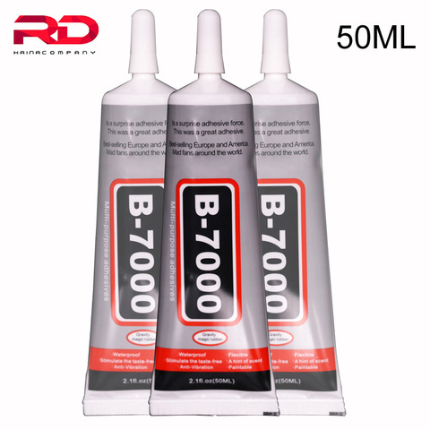 50ml B-7000 Adhesive, Multi-Function Glues Paste Adhesive Suitable for  Glass,Wooden, Jewelery,Mobile Phone Screen Glue 