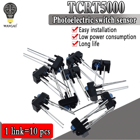 10PCS TCRT5000L TCRT5000 Reflective Optical Sensor Infrared IR Photoelectric Switch WAVGAT ► Photo 1/6