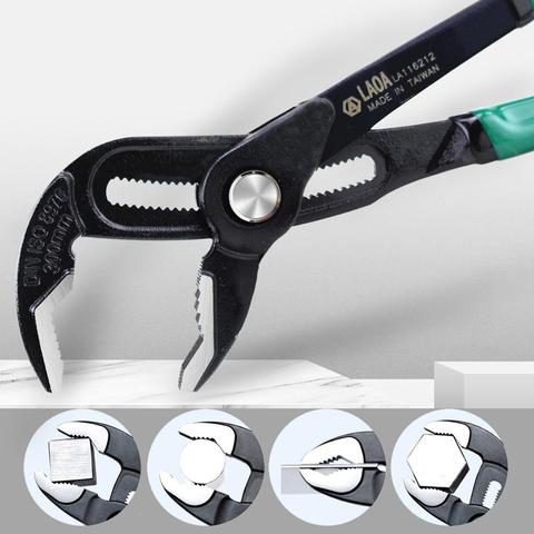 LAOA Plumber Pipe Water Pump Pliers Wrench Plumbing Combination Tools Universal Wrench Grip Pipe Pliers Plumber cobra pliers ► Photo 1/6