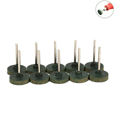 5pcs 20/25mm Rubber Polishing Burr Abrasive Grinding Wheel 3mm Shank for Dremel ► Photo 1/5