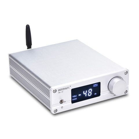 New VOL-01 HIFI NJW1194 Bluetooth 5.0-aptx Receive Remote Preamplifier 5-way Audio Pre-amp With LED display ► Photo 1/5