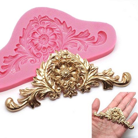 3D Baroque Crown DIY Sugarcraft Fondant Chocolate Silicone Cake Mold Vintage Relief Decorating Tools Kitchen Baking Pastry Decor ► Photo 1/6