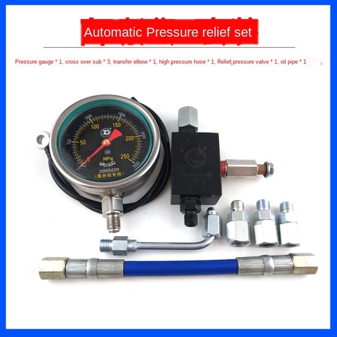 250mpa with Automatic Pressure Relief 400mpa Diesel Common Rail Pump Plunger High Pressure Test Tool Sets ► Photo 1/6