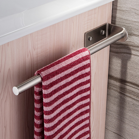 ZUNTO Towel Holder 40 cm Bathroom Towel Rail Stainless Steel Brushed Bath Towel Rack Wall Mounted Towel Hanger New Towels Bar ► Photo 1/4