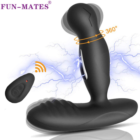 Male Prostate Massager Sex Toys Vibrator For Man Electric Shock Pulse Vibrating Butt Plug Anal Plug Vibrator Buttplug Sexshop ► Photo 1/6