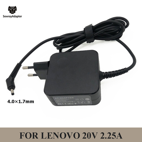 20V 2.25A 45W 4.0*1.7mm Laptop Power Adapter for Lenovo charger Ideapad 100 100s yoga310 yoga510 AC Adapter Charger ADL45WCC ► Photo 1/6