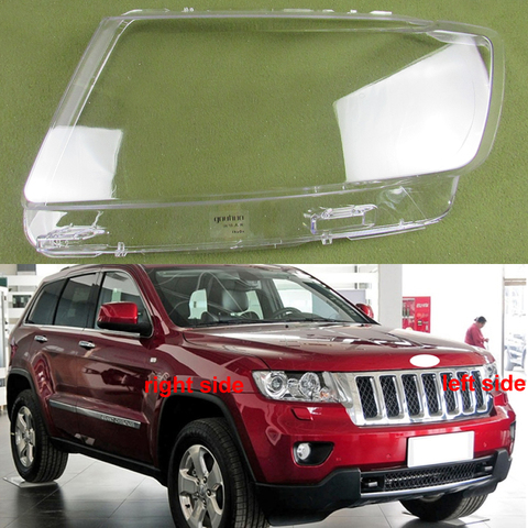 For Jeep Grand Cherokee 2011 2012 2013 Lampshade Headlamp Cover Glass Lamp Shell Mask Headlight Shell ► Photo 1/6