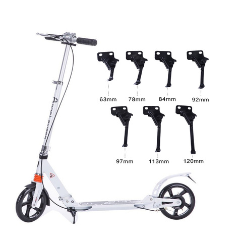 Wholesale Electric Scooter Foot Support 63/78/84/120mm Suitable Most Scooter Scooter Stand Scooter Leg Foot Support ► Photo 1/6