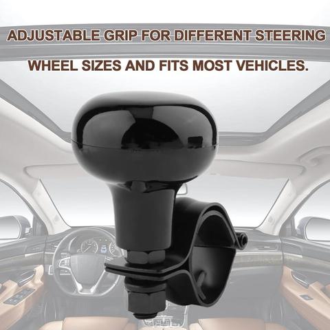 Car Steering Wheel Power Handle Ball Car Grip Knob Turning Helper Car Styling Hand Control Steering Wheel Fit Most Vehicles ► Photo 1/6