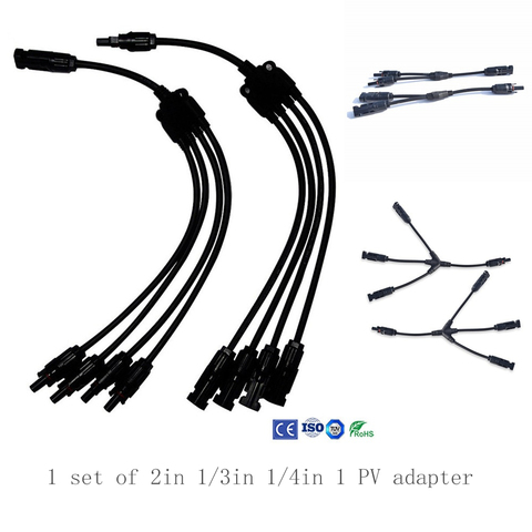 Solar connector Connection Female Male Solar Tool Y Type With Wire Cable Solar Wire pv PARALLEL BRANCH CONNECTORSY Branch Pane ► Photo 1/6