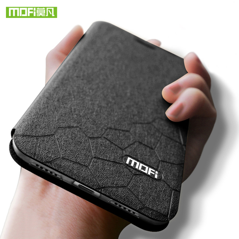 For Xiaomi Mi 8 Case Cover For Xiaomi mi 8 lite Case Silicone Flip Stand Cover Leather Original Mofi 360 Shockproof Business man ► Photo 1/6