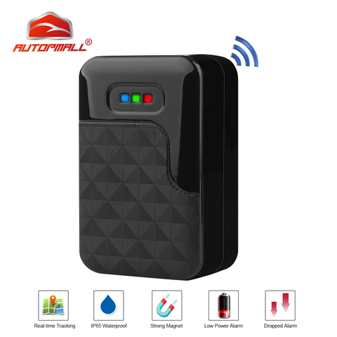 G200 GPS Car Tracker GPS Tracking Tracker Car 6000mAh Waterproof IP65 Magnet Voice Monitor Real-time Track Lifetime Free Web APP ► Photo 1/6