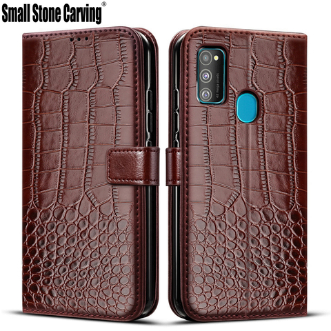 Flip Leather Case For on Samsung Galaxy M21 M 21 cover Case For Samsung Galaxy M21 M215F ► Photo 1/6