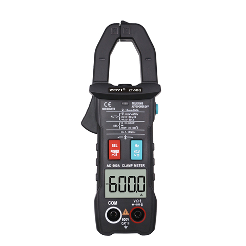 ZOYI ZT-5BQ Digital Clamp Meter 6000 Counts High Precision Multimeter 600A AC DC Current Voltage Tester ► Photo 1/6