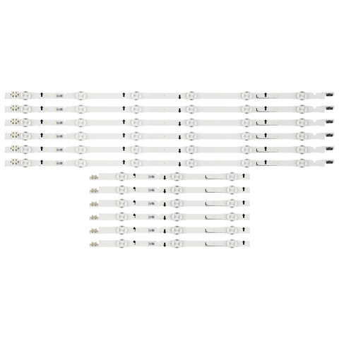 LED Backlight strip 9 lamp For SAMSUNG 2014SVS48F UA48J5088AC UE48H6400 BN96-30453A D4GE-480DCA-R3 D4GE-480DCB-R3 ue48h6500 ► Photo 1/6