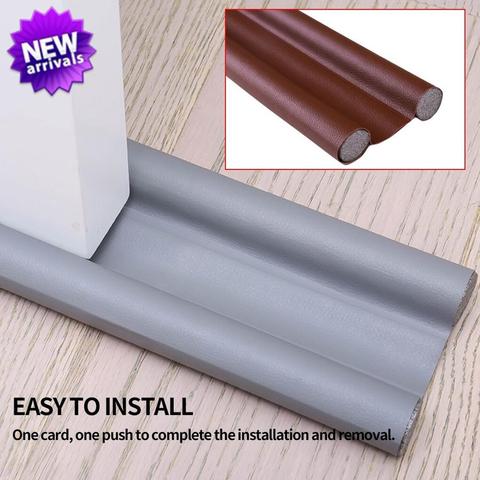 Door Bottom Sealing Strip Under Door Draft Stopper Home Dorm Bedroom Sound Proof Noise Reduction Door EVA Draft Stopper ► Photo 1/6