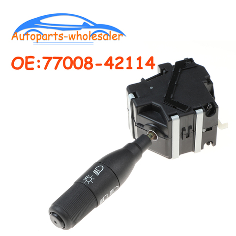 Car 77008-42114 7700842114 For Renault Clio 19 Espace Turn Signal Switch Steering Column Stalk Switch 7700803537 510034002001 ► Photo 1/6