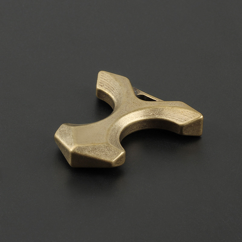 Handmade Brass Copper Dinosaur EDC DIY Car Key Pendant 