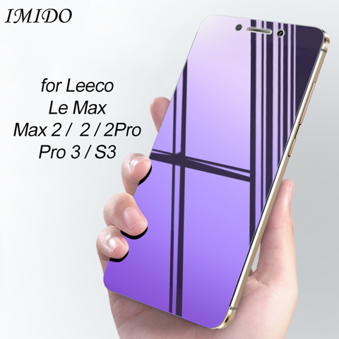 Full Cover Anti Blue Screen Protector for Letv Le 2 Pro 3 AI S3 1S Eco Tempered Glass for LeEco Le 2 Pro 3 AI S3 Film ► Photo 1/6