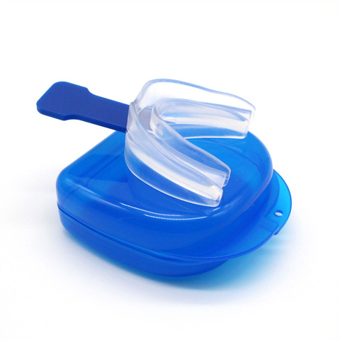 Mouthguard Device Stop Teeth Grinding Anti Snoring Apnea Guard Bruxism Tray With Case Box Keep Good Sleep Aid Eliminate Snoring ► Photo 1/6