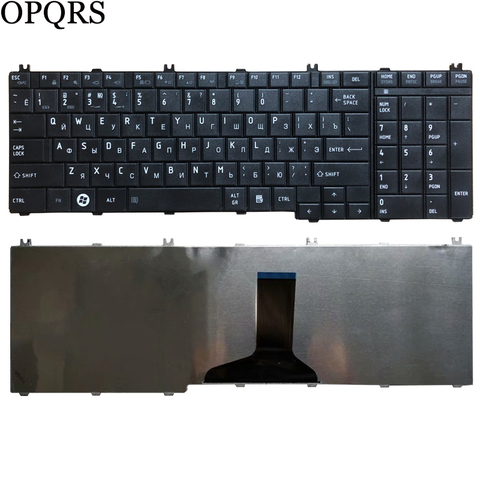 NEW Russian laptop Keyboard for Toshiba Satellite L655 L655D C655 C655D C660 C660D C650D L650 C670 L650D L755  RU Keyboard black ► Photo 1/5
