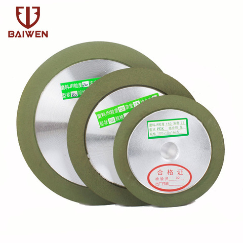 100/125/150mm Diamond Grinding Wheel Cutting Disc Resin Bond Grinder Sharpener Carbide Metal For Tungsten Steel Milling Cutter ► Photo 1/6