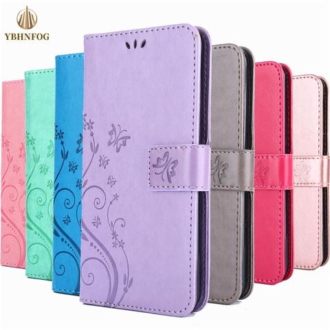 Butterfly Embossing Leather Flip Case For Samsung A10S A20E A30 A40 A50S A70S A11 A21 A31 A41 A51 A71 A81 A91 Wallet Stand Cover ► Photo 1/6