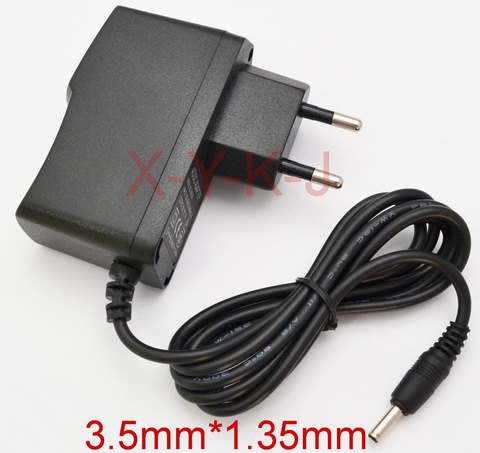 1pcs AC/DC adapter 3V 4.5V 5V 6V 7.5V 8V 9V 10V 12V 15V 500mA 0.5A 1A 1000mA Switching power supply EU plug DC 3.5mm x 1.35mm ► Photo 1/6