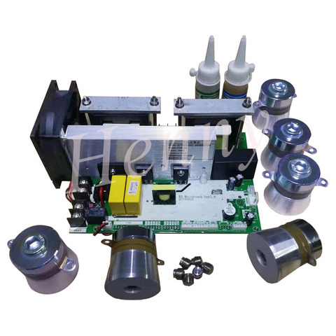 KMD-M4 Ultrasonic cleaner kit Washing-up generator circuit board vibrator glue line ► Photo 1/5