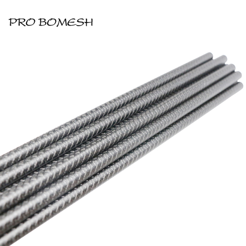 Pro Bomesh 1 Pcs 2.4M Toray Carbon M 2 Section Fully Kevlar Cross Wrap 4axis Cross Wrap Bass Rod Blank DIY Rod Building Blank ► Photo 1/6