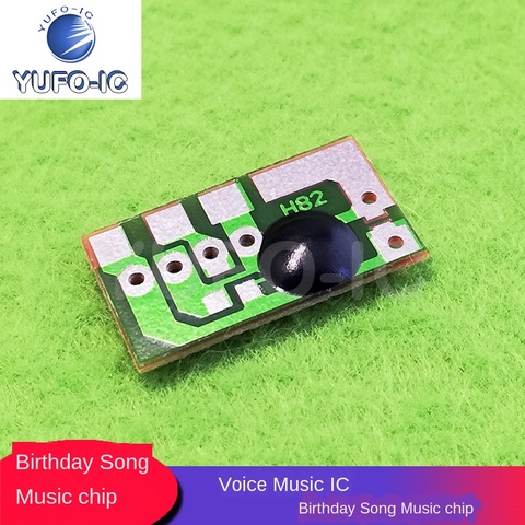 Free Ship 5pcs Happy Birthday Music Chip Voice Music IC Power Cycle Play LX9300 Chip ► Photo 1/5