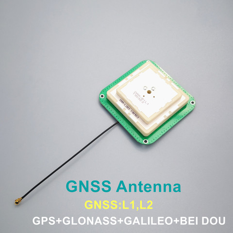 TOPGNSS High-precision GNSS antenna for ZED-F9P module RTK Drone Base UAV UGV GPS Antenna  GLONASS GALILEO GNSS L1,L2 AN506 ► Photo 1/5