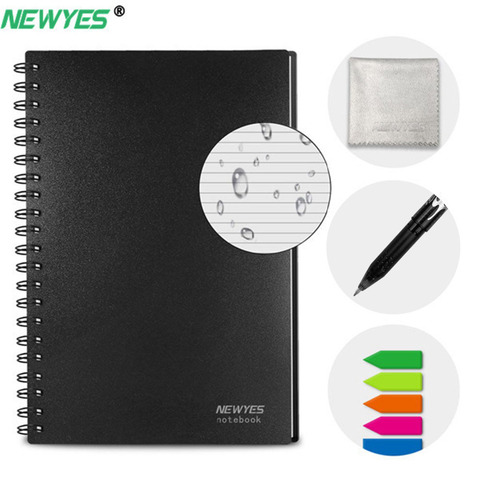 NeWYeS A6 Smart Reusable Notebook Erasable Microwave Heating Waterproof Cloud Storage App Connection Kids Gift Wire Bound Spiral ► Photo 1/6