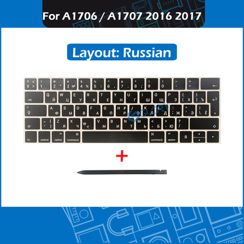 2016 2017 Year Russian Keycap set for Macbook Pro Retina 13