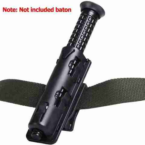 Universal 360 Degree Rotation Baton Holster Black Holder Survial Protective Outdoor Telescopic Set Edc Sleeve Tool Sti P7E6 ► Photo 1/6