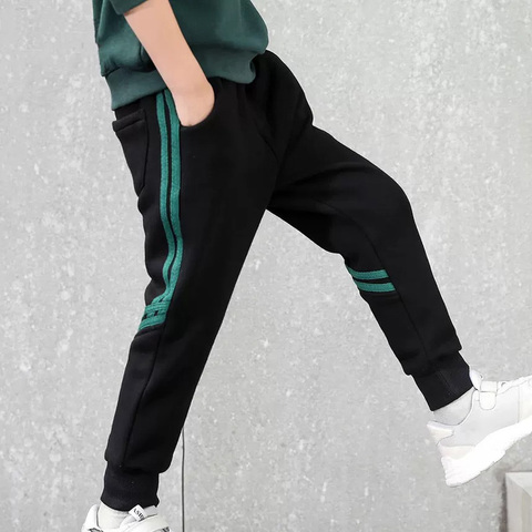 Kids Pants 3-13years Boys Casual Pants Kids Clothing Cotton Boys Long Trousers Children Boys Clothing Sport Pants Spring ► Photo 1/6