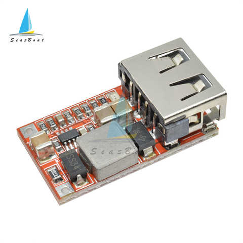 6-24V 12V/24V to 5V 3A CAR USB Charger Module DC Buck Step Down Converter 12V 5V Power Supply Module ► Photo 1/6