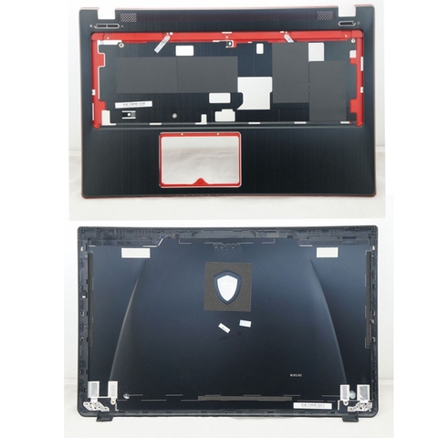 New LCD Rear Lid Back Cover for MSI GE60 307-6GFA214-Y31 3076GFA214Y31 / Palmrest Upper Case 3076GCC415Y31 Black MS-16GA ► Photo 1/6
