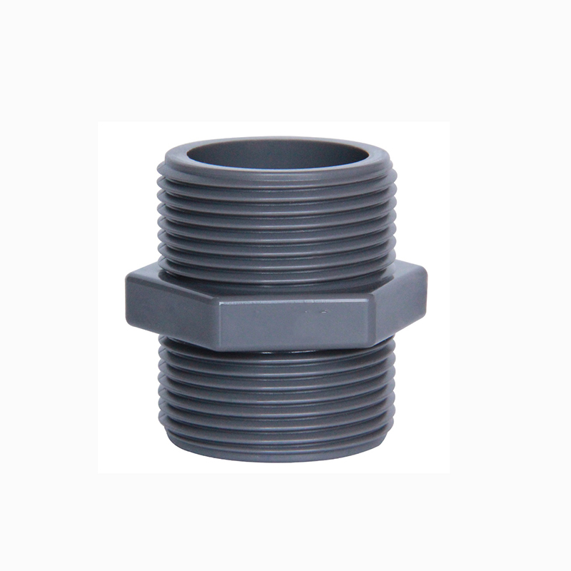 Buy Online 1 2 3 4 1 1 1 4 1 1 2 Bsp Male Thread Hex Nipple Union Gray Pvc Pipe Fitting Coupler Adapter Water Connector Alitools