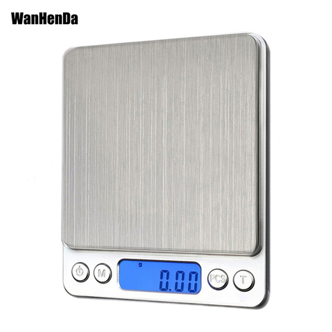 Electronic 0.01 500g 3000g Mini Digital Gold Jewelry Food Kitchen Weighing Scale 