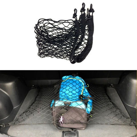 Car Cargo Net Holder Trunk 4 Hook Fit for Jeep Compass Liberty Grand Cherokee Patriot Grand Cherokee Wrangler JK JL and Most SUV ► Photo 1/6