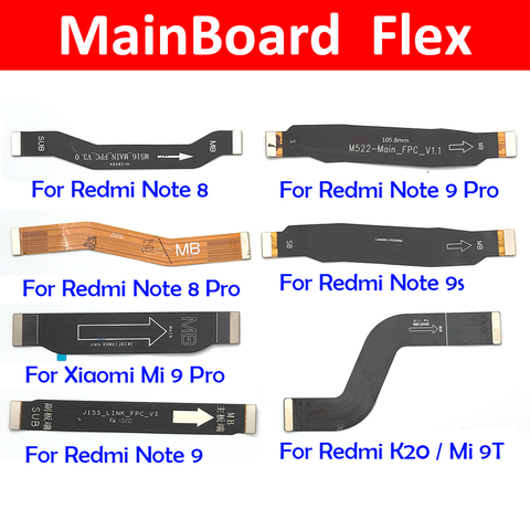 New Original Main Motherboard Connector Flex Cable For Xiaomi Redmi 8 8A 9 Note 5 8 9 Pro 9S Mi 9T ► Photo 1/6