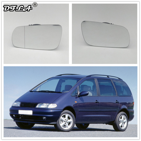For VW Sharan 1997 1998 1999 2000 2001 2002 2003 2004 2005 2006 2007 2008 2009 2010 Car-Stying Rear Side Heated Mirror Glass ► Photo 1/6